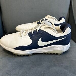 Nike Vapor Pro Golf Men Shoes-US 7.5/ UK 6.5 waterproof uppers‎ blue white spike
